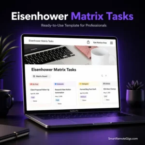 Eisenhower Matrix Template 2026